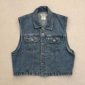 Vintage 90s Denim Vest